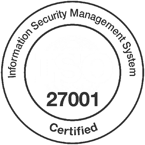 ISO 27001 certification logo